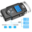 Fish Scale, Dr.meter 110lb/50kg Backlit LCD Display Digital Scale with Built-in Measuring Tape - Electronic Fishing Postal Hanging Hook Scale with 2 AAA Batteries, Pocket Size, Fishing Gifts for Man 🍁 All In One Marketplace Canada