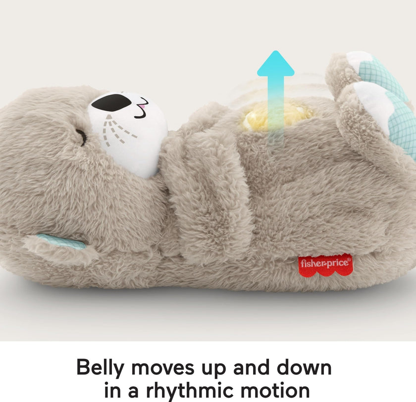 Fisher-Price Baby Toy Soothe ‘n Snuggle Otter, Plush Portable Sound Machine with Breathing Motion & Lights for Newborns Ages 0+ Months 🍁 All In One Marketplace Canada