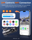 70mai 4K Front Dash Cam Built in WiFi, Smart Dash Camera for Cars, WDR, Night Vision, iOS/Android Mobile App, WDR, Night Vision, Loop Recording, Parking Monitor, Time-Lapse (M310 Plus 4K) (2160P) 🍁 All In One Marketplace Canada