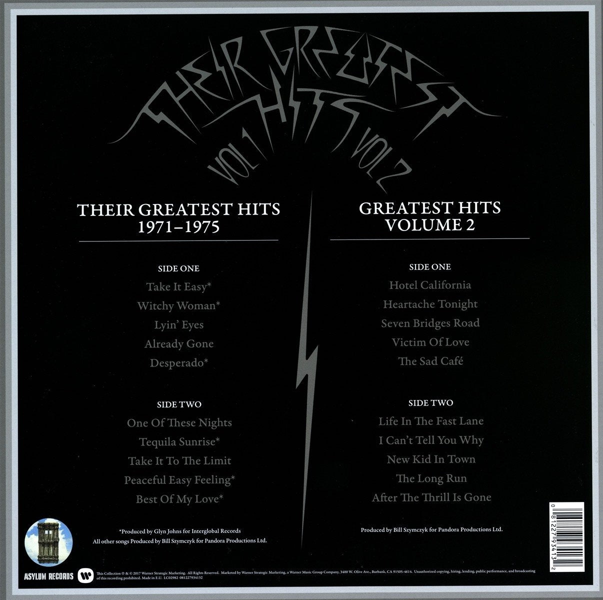 Their Greatest Hits Volumes 1 & 2 (Vinyl) 🍁 All In One Marketplace Canada