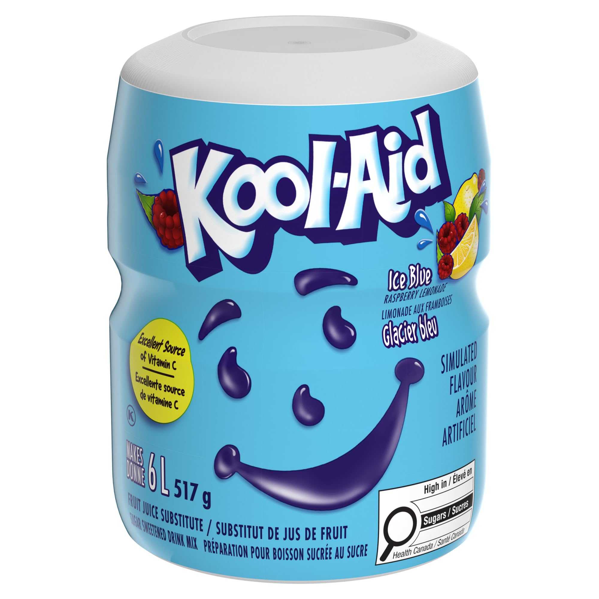 Kool-Aid Ice Blue Raspberry Lemonade Drink Mix (Pack of 12) 🍁 All In One Marketplace Canada