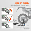 VEVOR Motorcycle Stand Lift, 850lbs Front Rear Combo Stand Lift Stand, Front and Rear Wheel Fork Stand, U+L Fork Swingarm Spool, Compatible with Most Yamaha Honda Kawasaki Suzuki Motorcycles, Black 🍁 All In One Marketplace Canada
