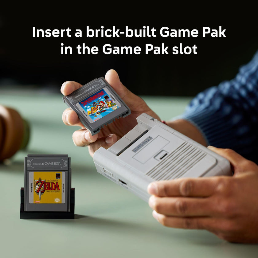 LEGO Super Mario Game Boy - Retro Building Sets for Adults, Ages 18+ - Gifts for Birthdays - Collectible Model with Game Paks and Display Stand - 72046 🍁 All In One Marketplace Canada
