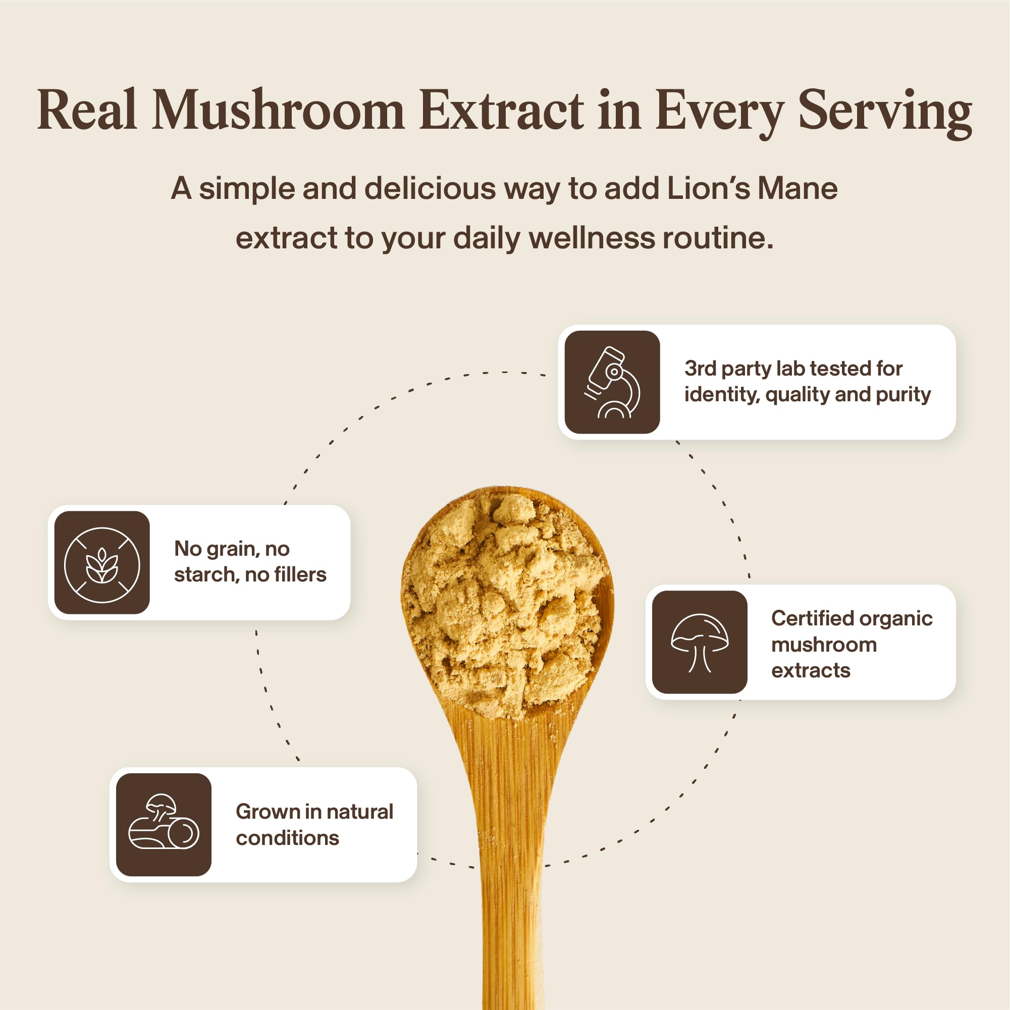 Real Mushrooms Lions Mane Capsules - Organic Mushroom Extract With Immunomodulating Properties Antioxidants Vegan Brain Supplement, 120 🍁 All In One Marketplace Canada