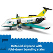 LEGO City Emergency Air Ambulance Airplane Building Toy for Kids - Pretend Play Rescue Airplane Model for Boys & Girls, Ages 6+ - Building Blocks W/Hero Minifigures - Gift Idea for Birthdays - 60465 🍁 All In One Marketplace Canada