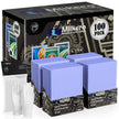 200 Card Sleeves Top Loaders for Cards, 3
