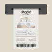 Utopia Bedding King Bed Sheets - 4 Piece King Size Cooling Sheet Set - Hotel Luxury Soft Breathable Microfiber, Oeko-TEX, Deep Pocket Easy Fit & Care, Fade & Wrinkle Resistant, White 🍁 All In One Marketplace Canada