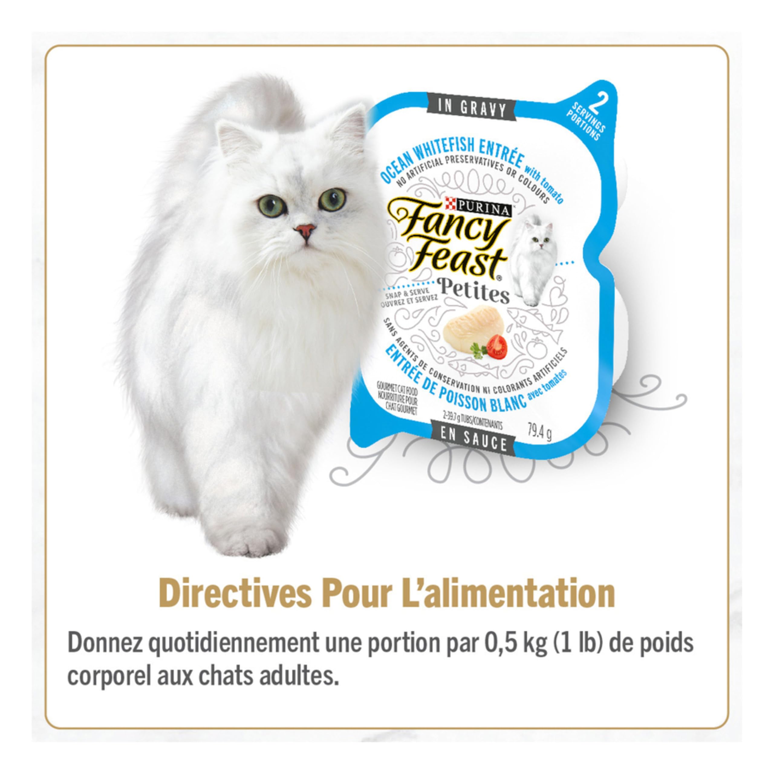 Fancy Feast Petites Wet Cat Food, Seafood Favourites 79.4g (24 Pack) 🍁 All In One Marketplace Canada