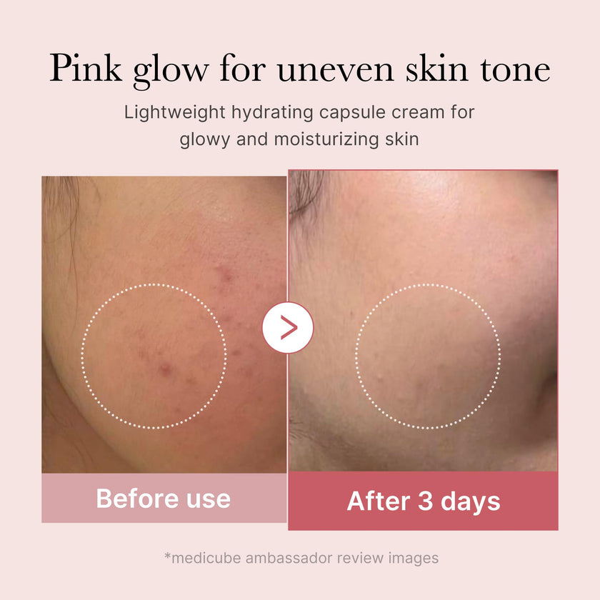 medicube Salmon DNA PDRN Pink Collagen Capsule Cream, Face Moisturizer | Lightweight Moisturizing Cream | PDRN, Niacinamide for Uneven Skin Tone, Glow hydration | Korean Skin Care 1.94 oz 🍁 All In One Marketplace Canada