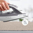 T-Fal Virtuo Steam Iron for Clothes with Retractable Cord, Portable Iron and Steamer for Clothes, Ceramic Nonstick Soleplate, 1500 Watts, Anti-Drip, Auto-Off, Scratch Resistant, Grey 🍁 All In One Marketplace Canada