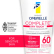 Garnier Ombrelle Complete Dry Touch Sunscreen Lotion, SPF 60, Travel Sunscreen, For Face & Body, For Sensitive Skin, Water-Resistant, Non-Sticky, Very High Broad Spectrum UVA/UVB Protection, 90ml 🍁 All In One Marketplace Canada