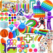 80 Pack Fidget Toys Set,Pop It Relieves Stress and Anxiety Sensory Fidget Toy for Children Girls Adults, Gift for Birthday Party Favors, Classroom Rewards Prizes, Carnival, Piñata Goodie Bag Fillers 🍁 All In One Marketplace Canada