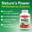 Nutridom NAC 600 mg, 300 Capsules, Canadian-Made N-Acetyl-L-Cysteine Supplement, Non-GMO, Vegan, Gluten Free, Made in Canada 🍁 All In One Marketplace Canada