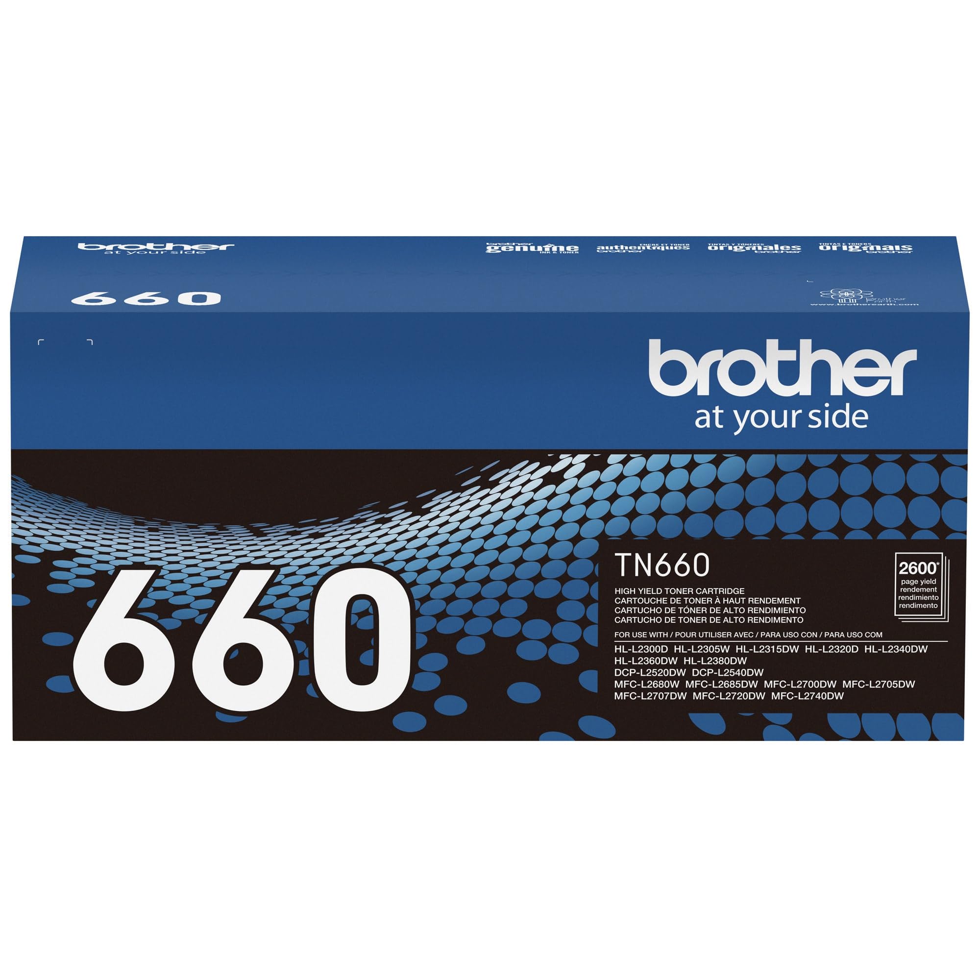 Brother Original TN660 High-Yield Black Toner Cartridge, Higher Yield for Value, Original Toner Replacement cartridges, Toner for Brother Laser Printers HL-L2320D, DCP-L2520DW, MFC-L2700DW and More 🍁 All In One Marketplace Canada