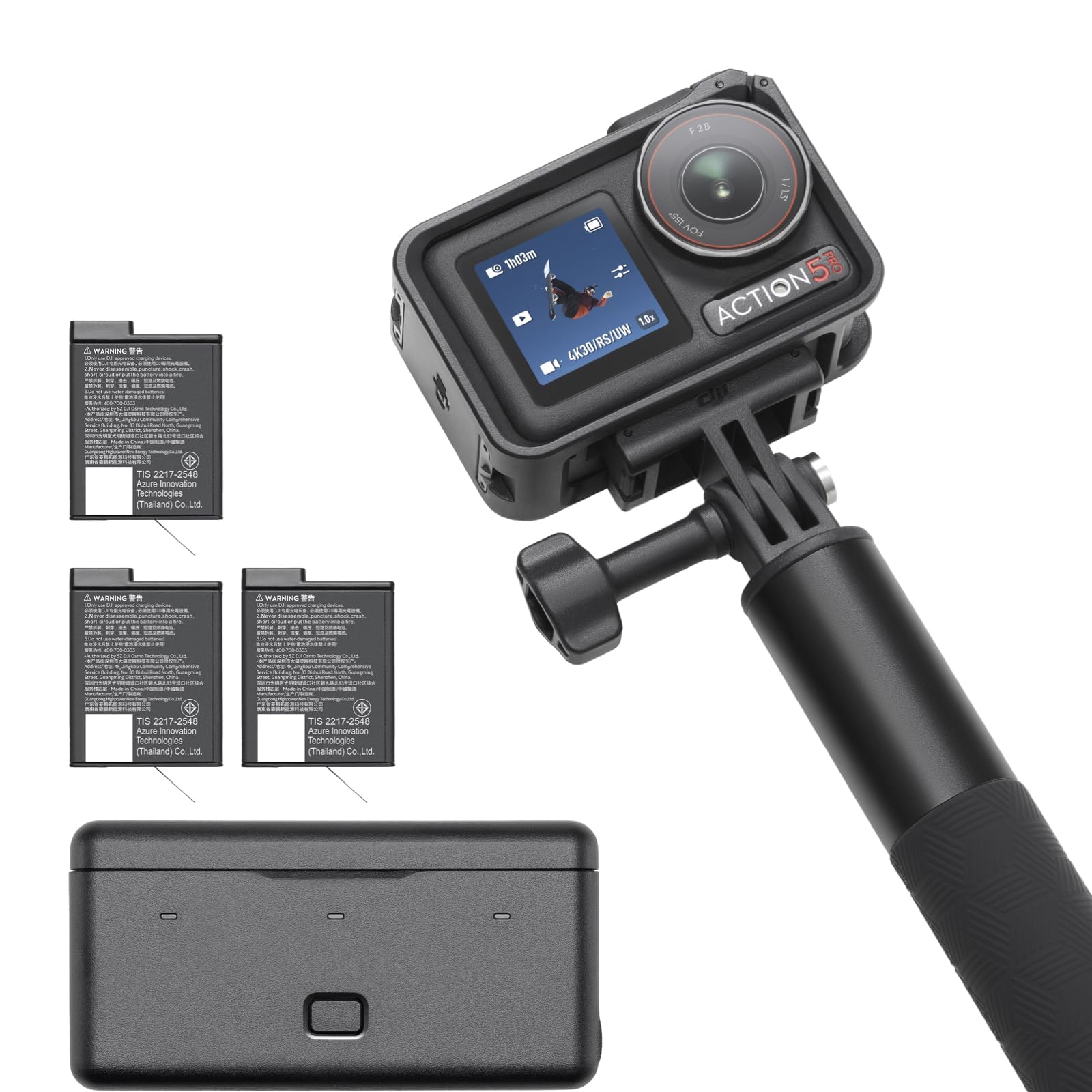 DJI Osmo Action 5 Pro Adventure Combo, 4K Action Camera for Travel and Vlog 🍁 All In One Marketplace Canada