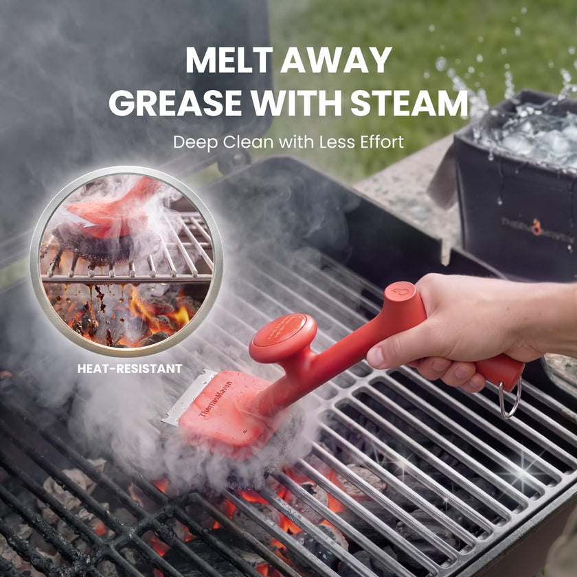 ThermoMaven BBQ Grill Brush Bristle Free - 17