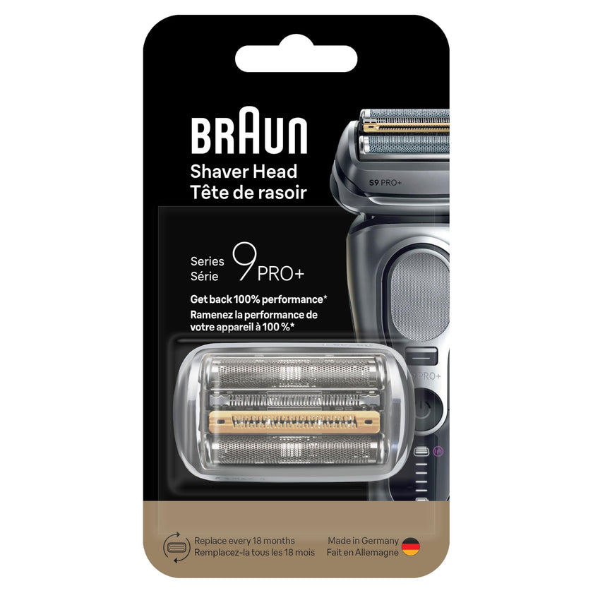 Braun Series 9 Replacement Head, Electric Razor Men, Original Replacement Head Series 9 96M, Silver 🍁 All In One Marketplace Canada