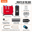 VEVOR Diesel Heater 12V Diesel Air Heater Muffler 8KW Diesel Air Heater with Remote Control & LCD Thermostat Monitor for Car Trucks Motor-Home Boat and Bus 🍁 All In One Marketplace Canada