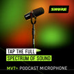 Shure MV7+ USB-C & XLR Podcast Dynamic Mic with Stand - Black 🍁 All In One Marketplace Canada