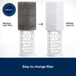 Blueair Blue Pure 411 Genuine Replacement Filter, Particle and Activated Carbon, Fits Blue Pure 411, 411+, 411 Auto & MINI Air Purifiers, White (F411PACF102174) 🍁 All In One Marketplace Canada