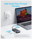 Anker Laptop Docking Station Dual Monitor, 8-in-1 USB C Hub, 4K Dual Monitor with 2 HDMI, 1 Gbps Ethernet Hub, 85W Power Delivery, SD Card Reader for XPS and More (Charger not Included) 🍁 All In One Marketplace Canada