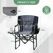 Oversized Heavy Duty Folding Camping Director Chair for Adults 🍁 All In One Marketplace Canada