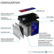 Mighty Max Battery Motorcycle Battery Replacement, 12V 4AH, 55 CCA, Brand Product 🍁 All In One Marketplace Canada