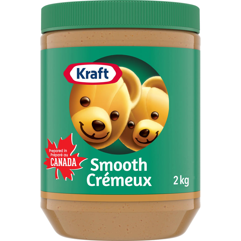 Kraft Smooth Peanut Butter, 2kg 🍁 All In One Marketplace Canada