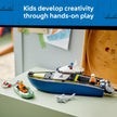 LEGO City Police Boat Chase Building Toy for Kids - Pretend Play Set for Boys & Girls, Ages 6+ - Building Blocks W/ 2 Floating Boat Toys for Playtime & Bath Time - Gift Idea for Birthdays- 60456 🍁 All In One Marketplace Canada