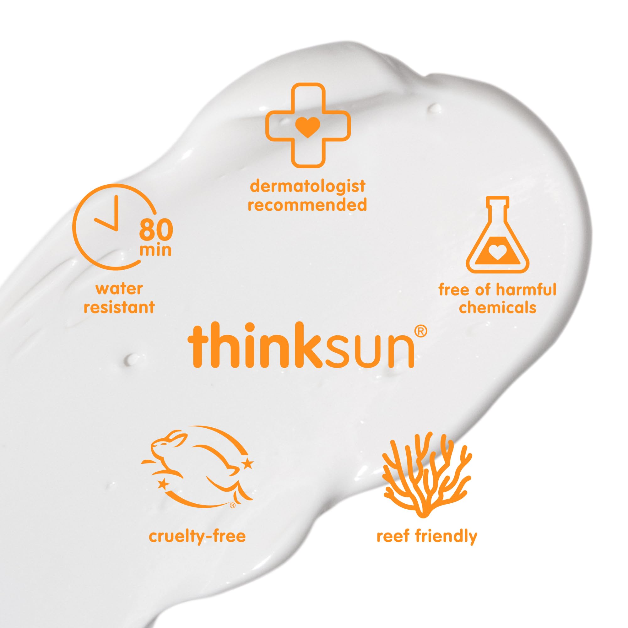 THINK Thinkbaby SPF 50+ Mineral Sunscreen for Sensitive Skin - 3 Fl Oz 🍁 All In One Marketplace Canada