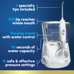 Waterpik Aquarius Water Flosser For Teeth Cleaning, Gums, Braces, Dental Care, Electric Power With 10 Settings, 7 Tips For Multiple Users & Needs, CDA Validated, White WP-660, Packaging May Vary 🍁 All In One Marketplace Canada