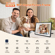 Anna Bella Digital Photo Frame 10.1 Inch with 1280x800 HD IPS Touch Screen, 32GB WiFi Digital Picture Frame with App Sharing, Auto-Rotate Photo Frame with Sleep Mode, Gift for Parents, Friends 🍁 All In One Marketplace Canada