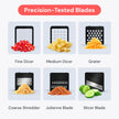 Fullstar Pro Core - Vegetable Chopper & Mandoline Slicer - 6 Blades 🍁 All In One Marketplace Canada