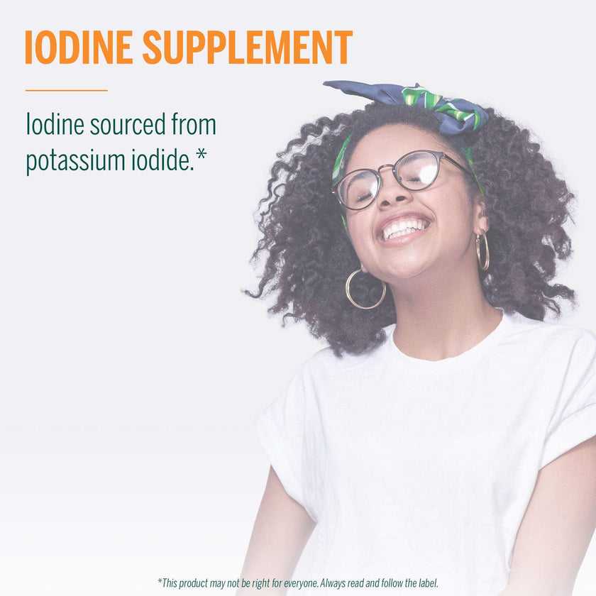 Genestra Brands Liquid Iodine - 150 mcg - For Thyroid Function - Iodine Mineral Supplement - Dairy Free & Vegan Friendly - 30 mL Liquid 🍁 All In One Marketplace Canada