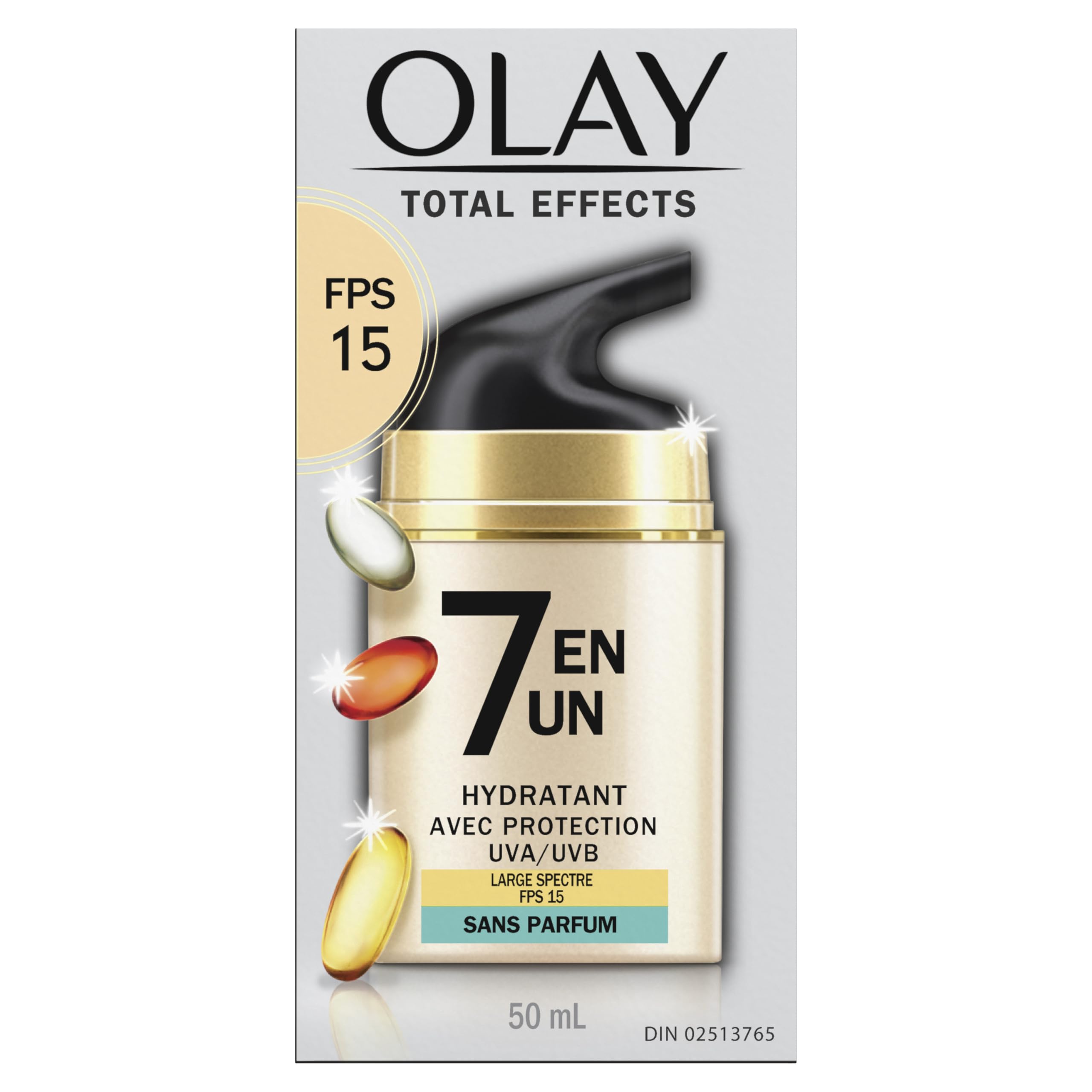 Olay Total Effects 7 in 1 Anti-Aging UV Moisturizer SPF 15, Fragrance Free, 50 mL 🍁 All In One Marketplace Canada