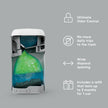 Litter Genie Platinum Stainless Steel Pail with Easy Roll Refill, 12 Bags 🍁 All In One Marketplace Canada