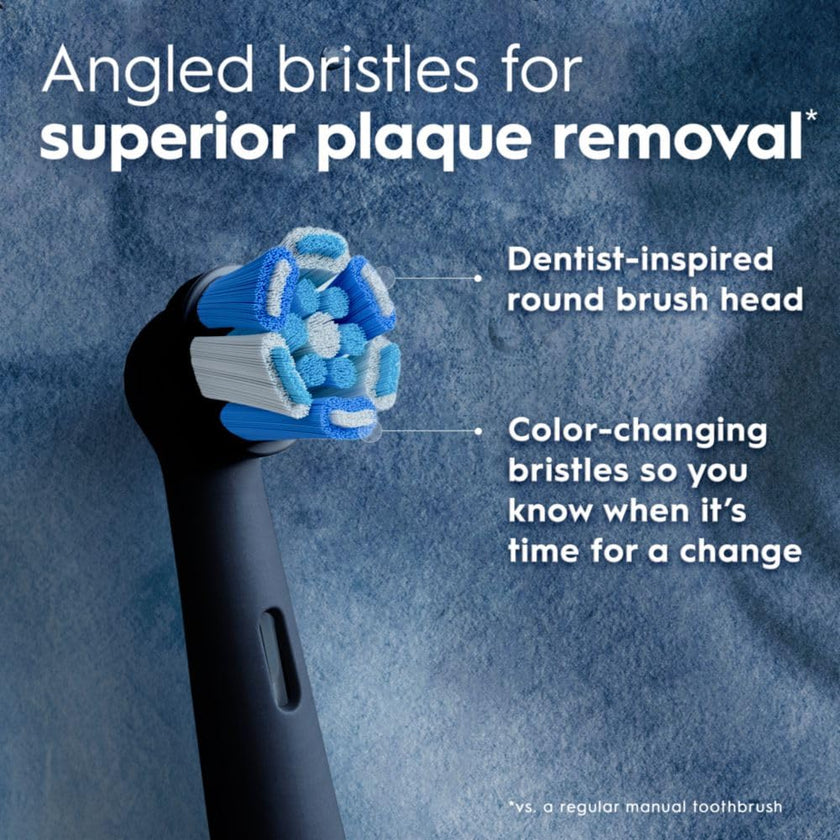 Oral-B iO Genuine Replacement Brush Heads, Black, 4ct Ultimate Clean + 1ct Gentle Care, 15 Month Supply, Compatible Exclusively with Oral-B iO Electric Toothbrushes, Not Compatible with any Other Series Including: Pro, Vitality, Smart, or Genius