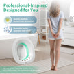 RUGUO Sitz Bath, Sitz Bath for Hemorrhoids - Sitz Bath for Toilet Seat - Sitz Bath for Postpartum Care, Sits Bath Kit for Women, Collapsible, Wider Seating Area, Deeper Bowl 🍁 All In One Marketplace Canada