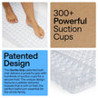 GORILLA GRIP Patented Bath Tub Shower Mat, Machine Washable Bathtub Floor Liner Mats, Suction Cups and Drain Holes to Keep Tubs Clean, Bathroom Essentials, 89x41 cm, Clear 🍁 All In One Marketplace Canada