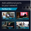 D-Link DGS-105, 5 Port Gigabit Ethernet Switch Unmanaged, Network Splitter, Silent Fanless, Network Hub, Sturdy Metal with Shielded Ports, Desktop/Wall Mount, QoS, Energy Saving, Plug and Play 🍁 All In One Marketplace Canada