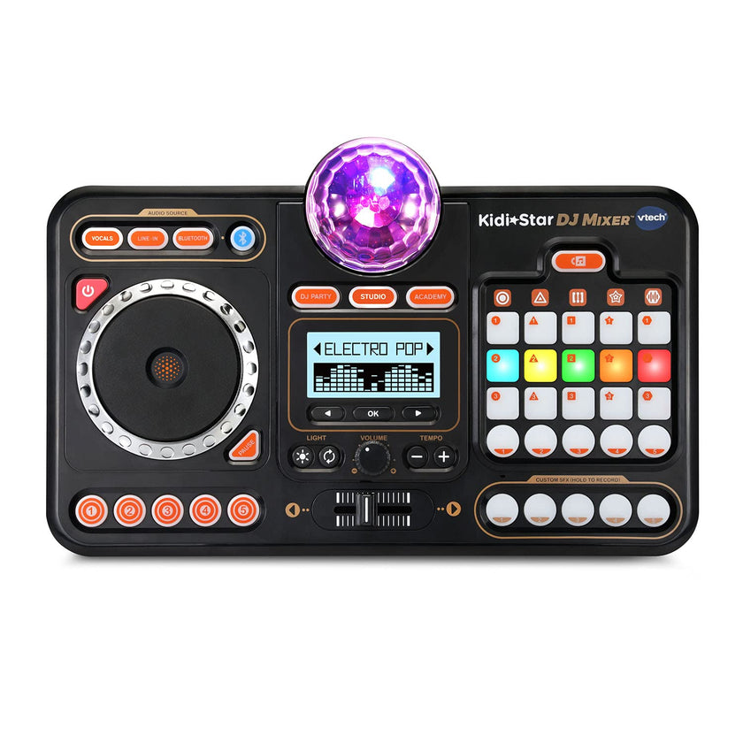 VTech Kidi Star DJ Mixer (English Version), Black 🍁 All In One Marketplace Canada