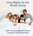 Queen Size 4 Piece Sheet Set - Comfy Breathable & Cooling Sheets - Hotel Luxury Bed Sheets for Women & Men - Deep Pockets, Easy-Fit, Soft & Wrinkle Free Sheets - Heathered Grey Oeko-Tex Bed Sheet Set 🍁 All In One Marketplace Canada