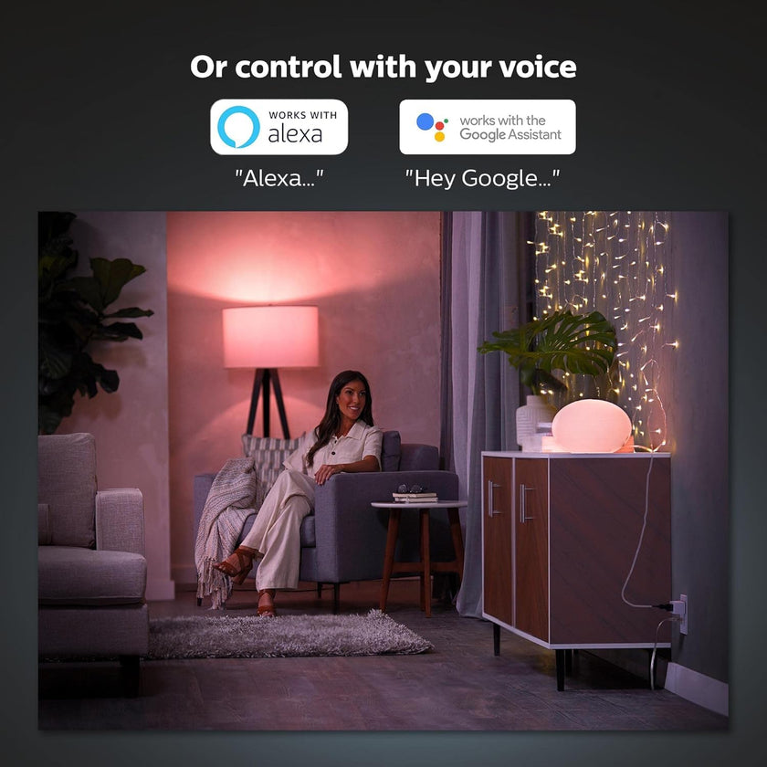 Philips Hue Smart Plug, White - 1 Pack - Turns Any Light Into a Smart Light - Control with Hue App - Compatible with Alexa, Google Assistant, and Apple HomeKit 🍁 All In One Marketplace Canada