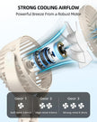 Stroller Fan, Portable Fan, Battery Powered Baby Clip On Fans, 3 Speeds Personal Cooling Fan with Rotatable Handheld for Car Seat Crib Bike Treadmill, Beige-white 🍁 All In One Marketplace Canada
