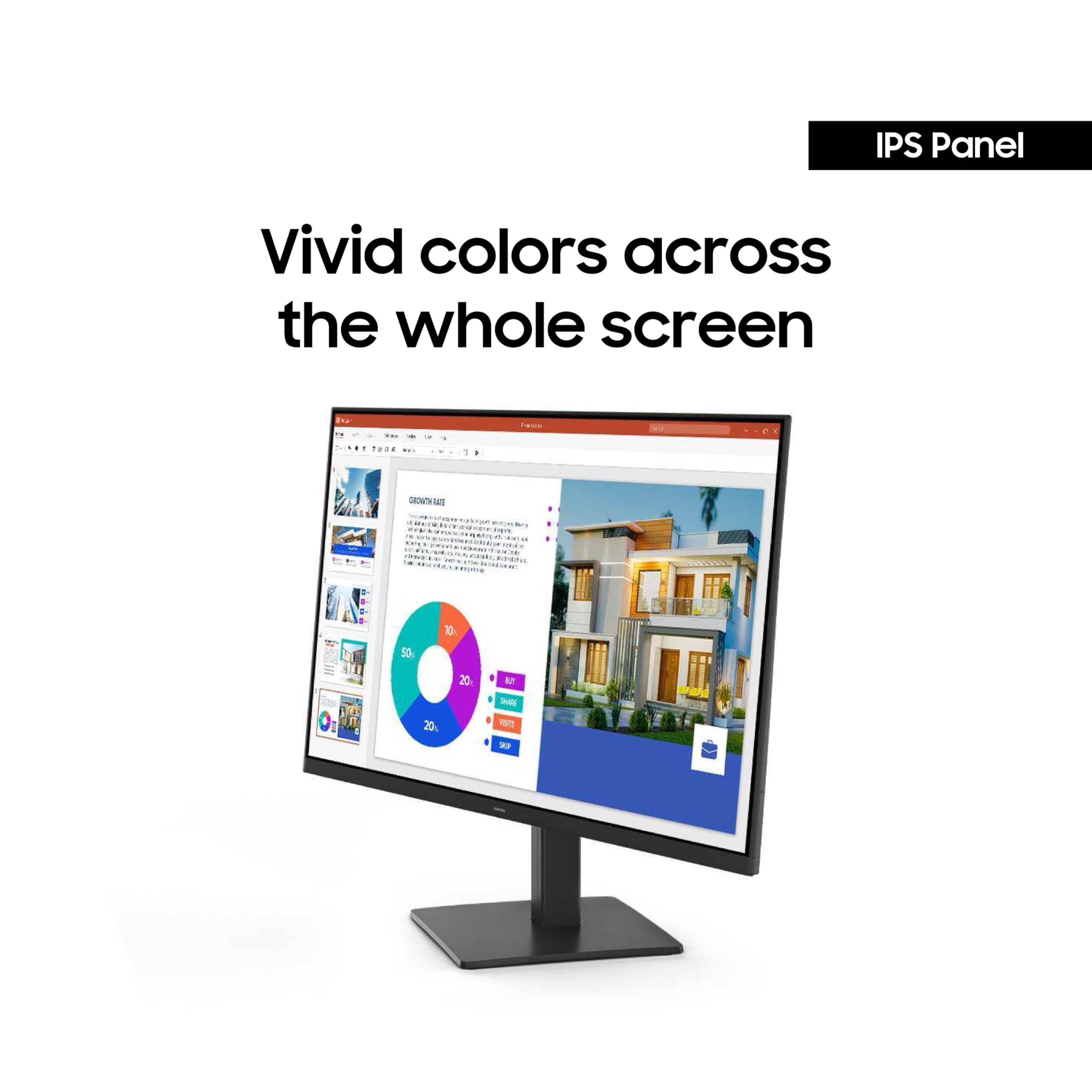 Samsung 27-inch FHD Flat Screen IPS Panel 5ms Monitor with 120 Hz Refresh Rate, Game Picture Mode & Super Slim Design (LS27F320GANXZA) - [Canada Version] 🍁 All In One Marketplace Canada