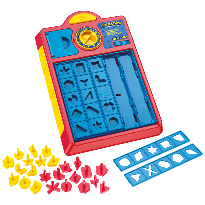 Perfection Game for Kids Ages 5 and Up, Pop Up Game, Customize The Tray for Over 250 Combinations, Kids Games, Games for 1+ Players (English & French) 🍁 All In One Marketplace Canada