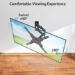 MOUNTUP TV Wall Mounts for Most 26-60 Inches TVs, Full Motion TV Bracket with Swivel and Extension, Articulating Arms, Tilt, Leveling, Single Stud Design, Max VESA 400x400mm up to 77lbs, MU0009 🍁 All In One Marketplace Canada