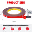 Double Sided Tape Heavy Duty, Extra Strong Adhesive, 33ft x 0.4in, 1 Pack 🍁 All In One Marketplace Canada