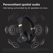 Beats Solo 4 - Wireless Bluetooth On-Ear Headphones, Apple & Android Compatible, Up to 50 Hours of Battery Life - Gold & Black 🍁 All In One Marketplace Canada