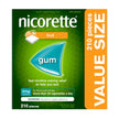 Nicorette 4mg Nicotine Gum, Fruit – Quit Smoking Aid with Fast Craving & Withdrawal Relief, Nicotine Replacement Therapy (NRT), 210 Pieces (Value Size) 🍁 All In One Marketplace Canada